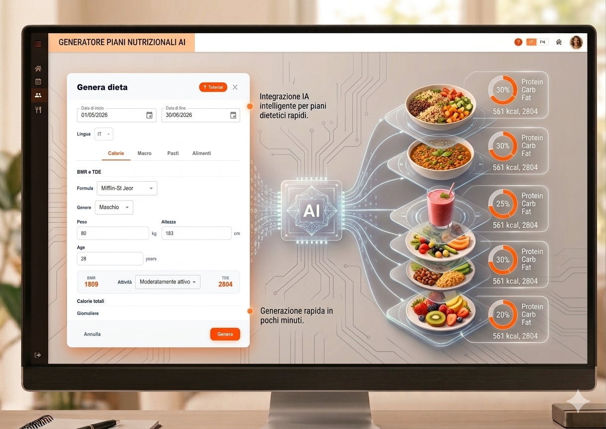 Diet generation interface